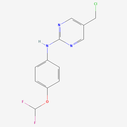 5-(chloromethyl)-N-[4-(difluoromethoxy)phenyl]pyrimidin-2-amine (CAS: 1446353-68-9) - Related Chemical Product