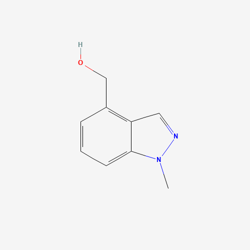 (1-methylindazol-4-yl)methanol (CAS: 1092961-12-0) - Chemical Structure and Molecular Formula 