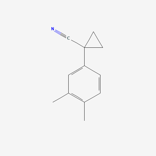 1-(3,4-dimethylphenyl)cyclopropane-1-carbonitrile (CAS: 186347-64-8) - Related Chemical Product