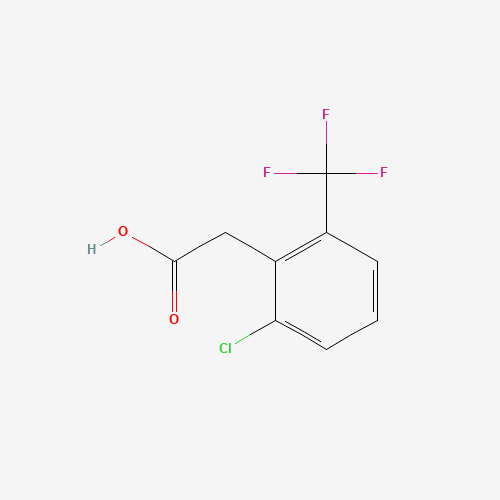 2-[2-chloro-6-(trifluoromethyl)phenyl]acetic acid (CAS: 886500-31-8) - Related Chemical Product