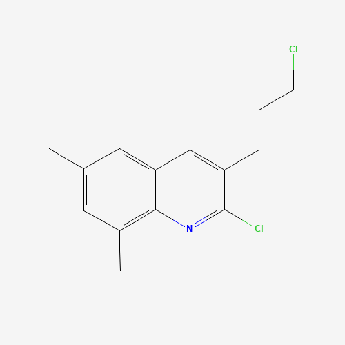 2-chloro-3-(3-chloropropyl)-6,8-dimethylquinoline (CAS: 948294-61-9) - Related Chemical Product