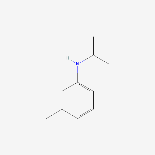 3-methyl-N-propan-2-ylaniline (CAS: 10219-26-8) - Chemical Structure and Molecular Formula 