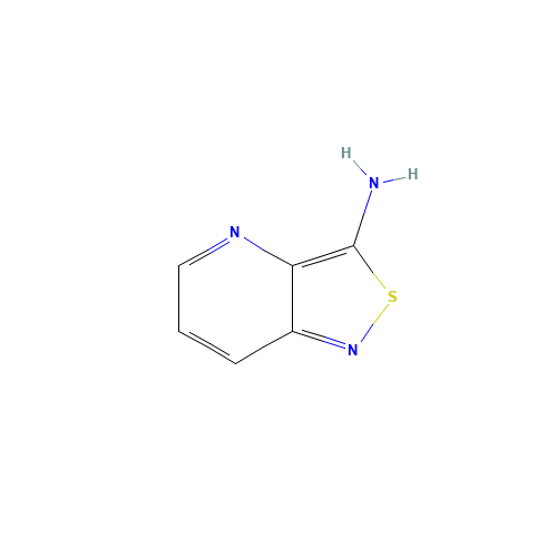 [1,2]thiazolo[4,3-b]pyridin-3-amine (CAS: 42242-13-7) - Chemical Structure and Molecular Formula 