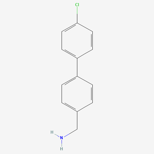 [4-(4-chlorophenyl)phenyl]methanamine (CAS: 15996-82-4) - Related Chemical Product