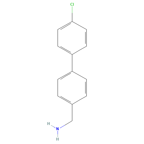 [4-(4-chlorophenyl)phenyl]methanamine (CAS: 15996-82-4) - Related Chemical Product