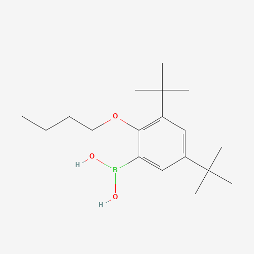 (2-butoxy-3,5-ditert-butylphenyl)boronic acid (CAS: 245435-12-5) - Related Chemical Product