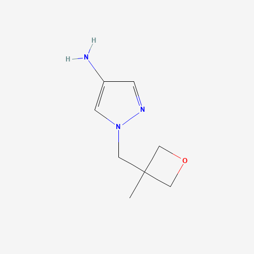 1-[(3-methyloxetan-3-yl)methyl]pyrazol-4-amine (CAS: 1428574-89-3) - Related Chemical Product