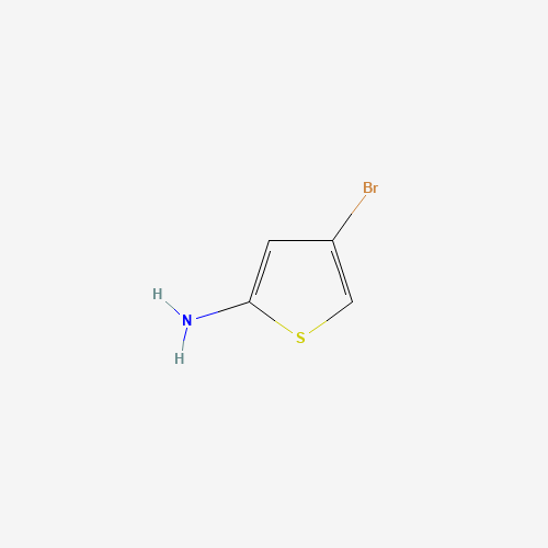 4-bromothiophen-2-amine (CAS: 1163729-45-0) - Chemical Structure and Molecular Formula 