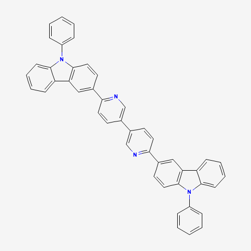9-phenyl-3-[5-[6-(9-phenylcarbazol-3-yl)pyridin-3-yl]pyridin-2-yl]carbazole (CAS: 1365757-05-6) - Related Chemical Product