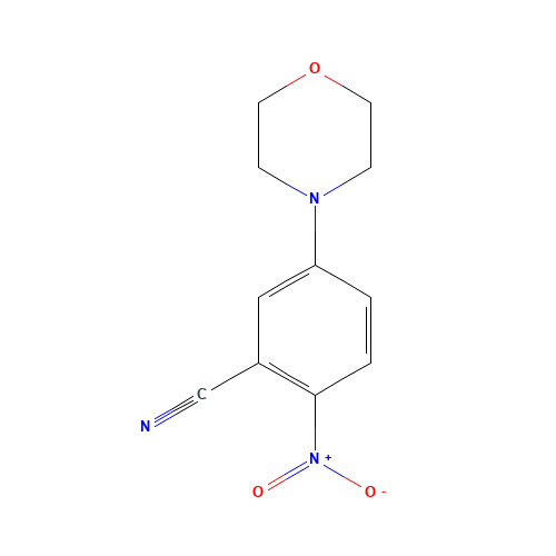 5-morpholin-4-yl-2-nitrobenzonitrile (CAS: 733806-19-4) - Related Chemical Product