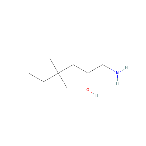 1-amino-4,4-dimethylhexan-2-ol (CAS: 1021735-89-6) - Chemical Structure and Molecular Formula 