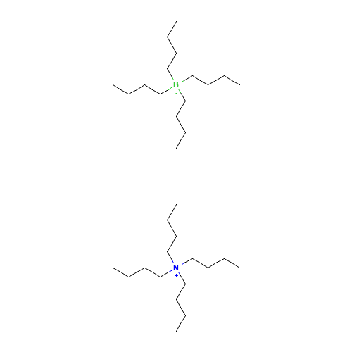 tetrabutylazanium;tetrabutylboranuide (CAS: 23231-91-6) - Chemical Structure and Molecular Formula 