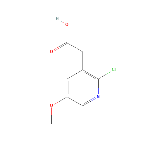 2-(2-chloro-5-methoxypyridin-3-yl)acetic acid (CAS: 1227499-89-9) - Related Chemical Product