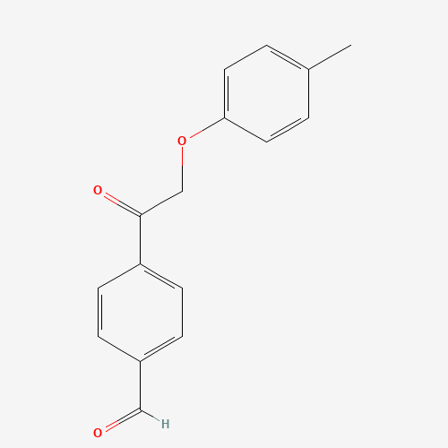 4-[2-(4-methylphenoxy)acetyl]benzaldehyde (CAS: 1267759-61-4) - Related Chemical Product