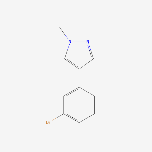 4-(3-bromophenyl)-1-methylpyrazole (CAS: 141938-40-1) - Related Chemical Product