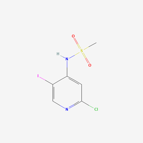 N-(2-chloro-5-iodopyridin-4-yl)methanesulfonamide (CAS: 1400286-64-7) - Related Chemical Product