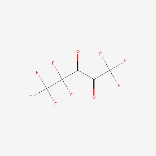 1,1,1,4,4,5,5,5-octafluoropentane-2,3-dione (CAS: 74728-95-3) - Chemical Structure and Molecular Formula 