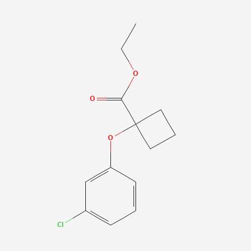 ethyl 1-(3-chlorophenoxy)cyclobutane-1-carboxylate (CAS: 1252672-56-2) - Related Chemical Product
