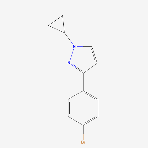 3-(4-bromophenyl)-1-cyclopropylpyrazole (CAS: 1394374-29-8) - Related Chemical Product