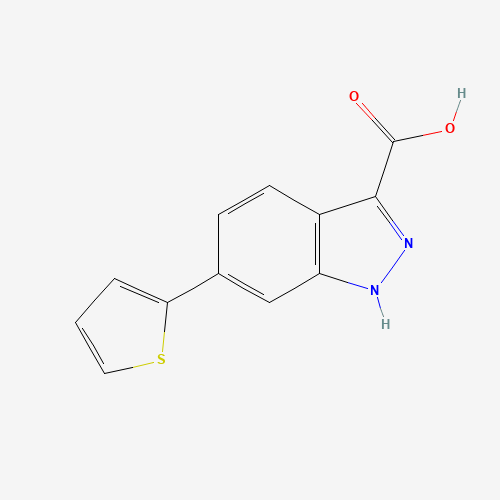 6-thiophen-2-yl-1H-indazole-3-carboxylic acid (CAS: 869783-22-2) - Related Chemical Product
