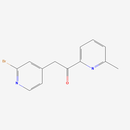 2-(2-bromopyridin-4-yl)-1-(6-methylpyridin-2-yl)ethanone (CAS: 446880-80-4) - Related Chemical Product