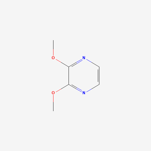 2,3-dimethoxypyrazine (CAS: 68468-30-4) - Chemical Structure and Molecular Formula 