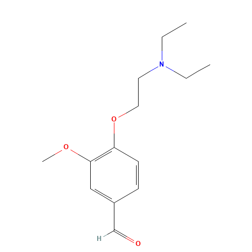 4-[2-(diethylamino)ethoxy]-3-methoxybenzaldehyde (CAS: 1890-79-5) - Related Chemical Product