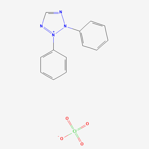 2,3-diphenyltetrazol-2-ium;perchlorate (CAS: 2032-95-3) - Chemical Structure and Molecular Formula 