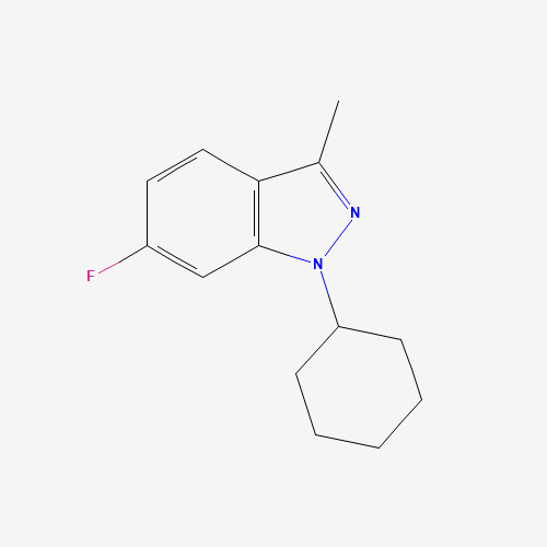 1-cyclohexyl-6-fluoro-3-methylindazole (CAS: 885272-02-6) - Related Chemical Product