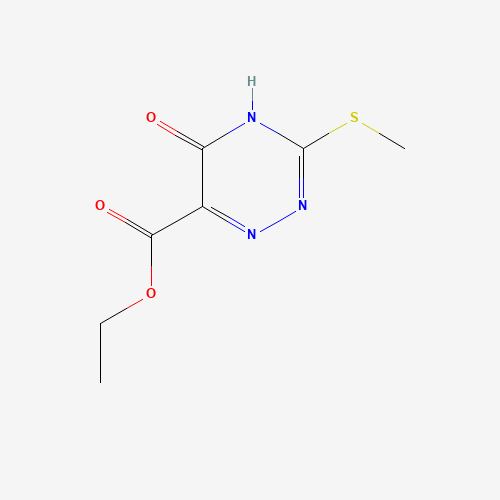 ethyl 3-methylsulfanyl-5-oxo-2H-1,2,4-triazine-6-carboxylate (CAS: 31143-85-8) - Related Chemical Product