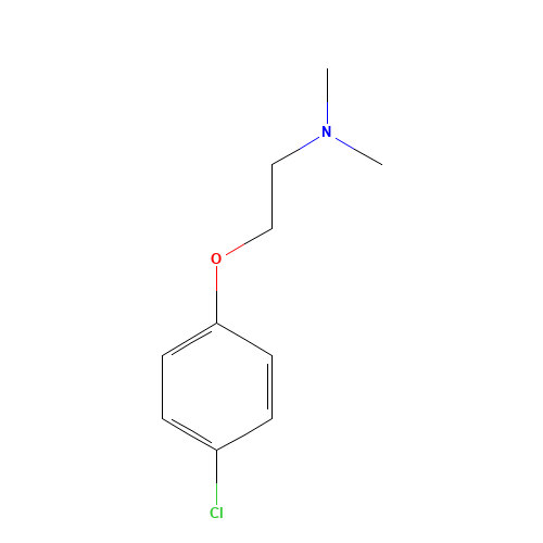 2-(4-chlorophenoxy)-N,N-dimethylethanamine (CAS: 2401-47-0) - Related Chemical Product