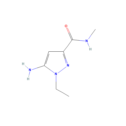 5-amino-1-ethyl-N-methylpyrazole-3-carboxamide (CAS: 1224888-20-3) - Related Chemical Product