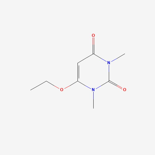 6-ethoxy-1,3-dimethylpyrimidine-2,4-dione (CAS: 93787-99-6) - Chemical Structure and Molecular Formula 