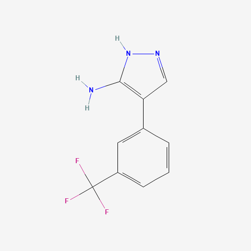 4-[3-(trifluoromethyl)phenyl]-1H-pyrazol-5-amine (CAS: 301373-83-1) - Related Chemical Product