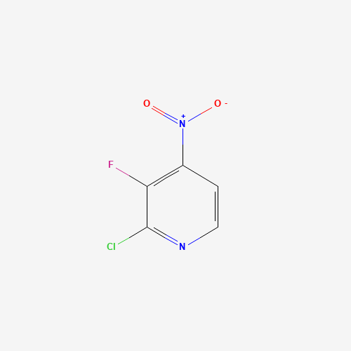 2-chloro-3-fluoro-4-nitropyridine chemical structure 2-chloro-3-fluoro-4-nitropyridine (CAS: 109613-90-3) - Chemical Structure and Molecular Formula