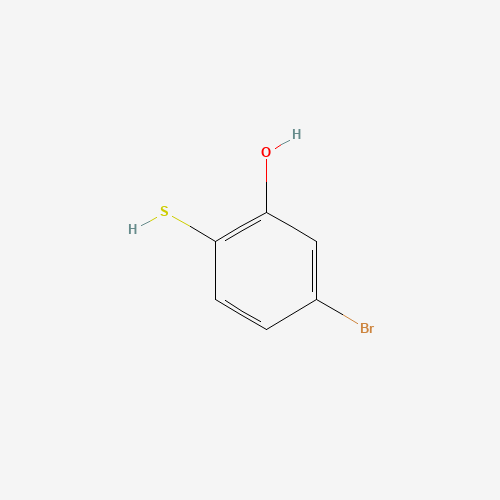 5-bromo-2-sulfanylphenol (CAS: 113269-55-9) - Chemical Structure and Molecular Formula 