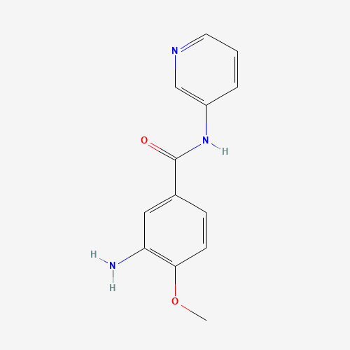 3-amino-4-methoxy-N-pyridin-3-ylbenzamide (CAS: 85366-76-3) - Related Chemical Product