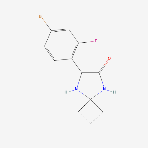 6-(4-bromo-2-fluorophenyl)-5,8-diazaspiro[3.4]octan-7-one (CAS: 1272755-81-3) - Related Chemical Product
