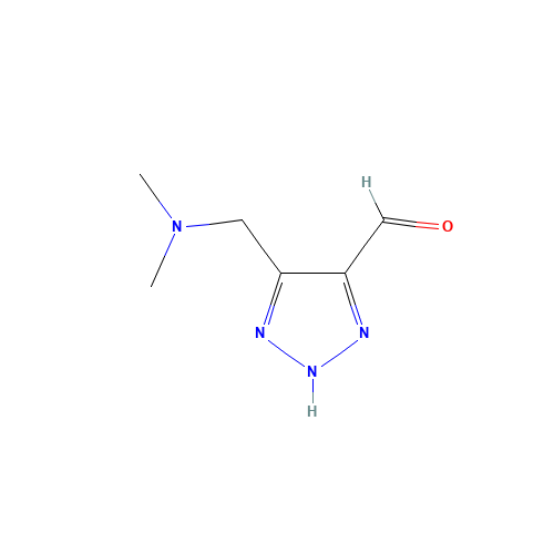 5-[(dimethylamino)methyl]-2H-triazole-4-carbaldehyde (CAS: 263904-69-4) - Related Chemical Product