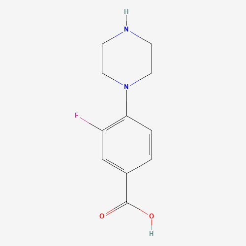 3-fluoro-4-piperazin-1-ylbenzoic acid (CAS: 1197193-04-6) - Related Chemical Product