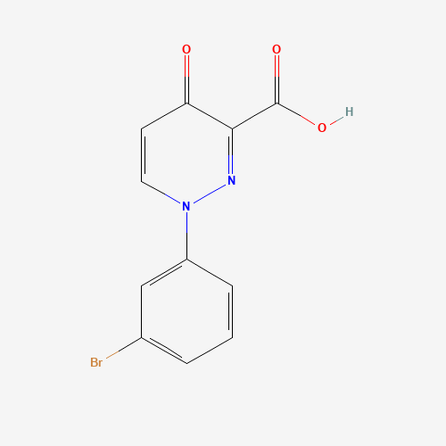 1-(3-bromophenyl)-4-oxopyridazine-3-carboxylic acid (CAS: 1283709-42-1) - Related Chemical Product