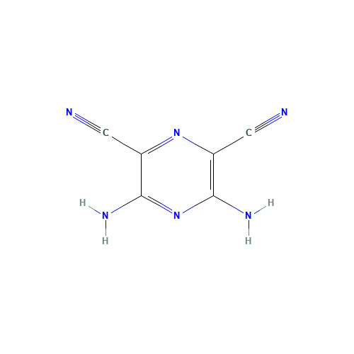 3,5-diaminopyrazine-2,6-dicarbonitrile (CAS: 39870-52-5) - Related Chemical Product