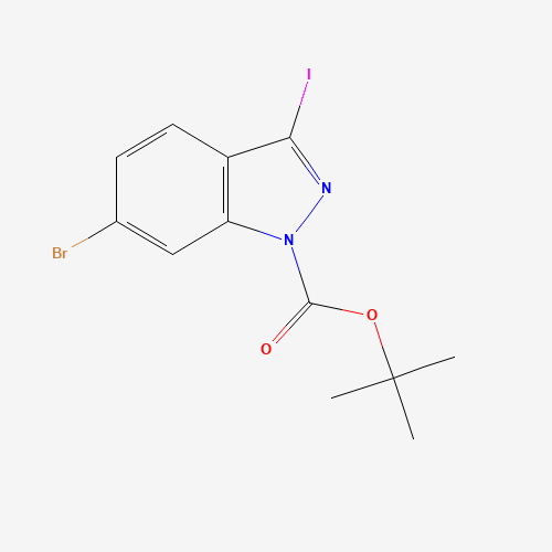 tert-butyl 6-bromo-3-iodoindazole-1-carboxylate (CAS: 1313387-72-2) - Related Chemical Product