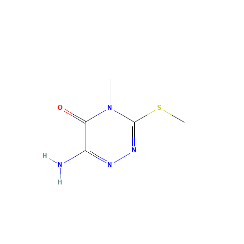 6-amino-4-methyl-3-methylsulfanyl-1,2,4-triazin-5-one (CAS: 89730-72-3) - Related Chemical Product