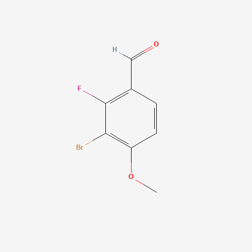 3-bromo-2-fluoro-4-methoxybenzaldehyde (CAS: 1155877-70-5) - Related Chemical Product