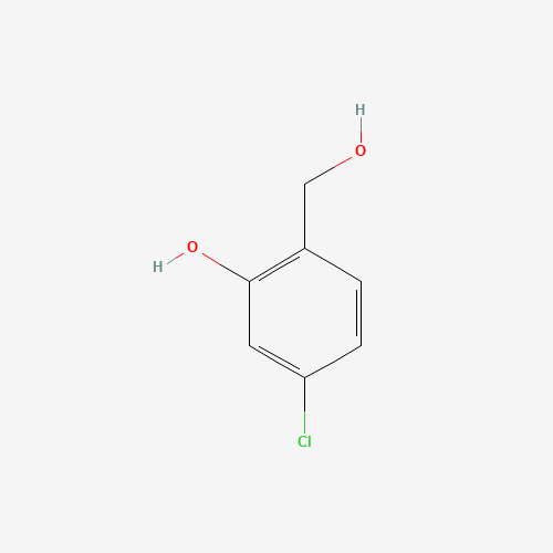 5-chloro-2-(hydroxymethyl)phenol (CAS: 64917-81-3) - Chemical Structure and Molecular Formula 