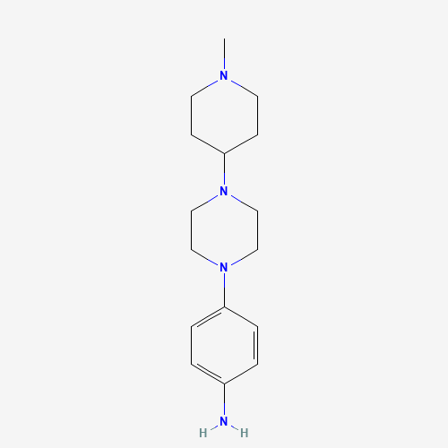 4-[4-(1-methylpiperidin-4-yl)piperazin-1-yl]aniline (CAS: 955087-41-9) - Related Chemical Product