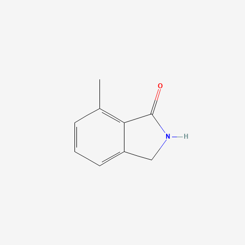 7-methyl-2,3-dihydroisoindol-1-one (CAS: 65399-02-2) - Chemical Structure and Molecular Formula 