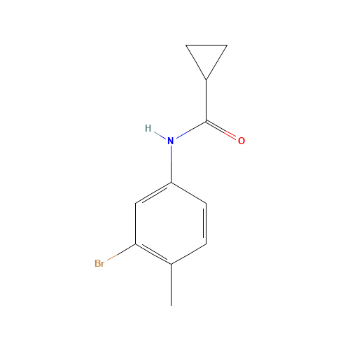 N-(3-bromo-4-methylphenyl)cyclopropanecarboxamide (CAS: 882679-93-8) - Related Chemical Product