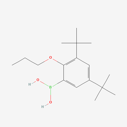 (3,5-ditert-butyl-2-propoxyphenyl)boronic acid (CAS: 245435-09-0) - Related Chemical Product